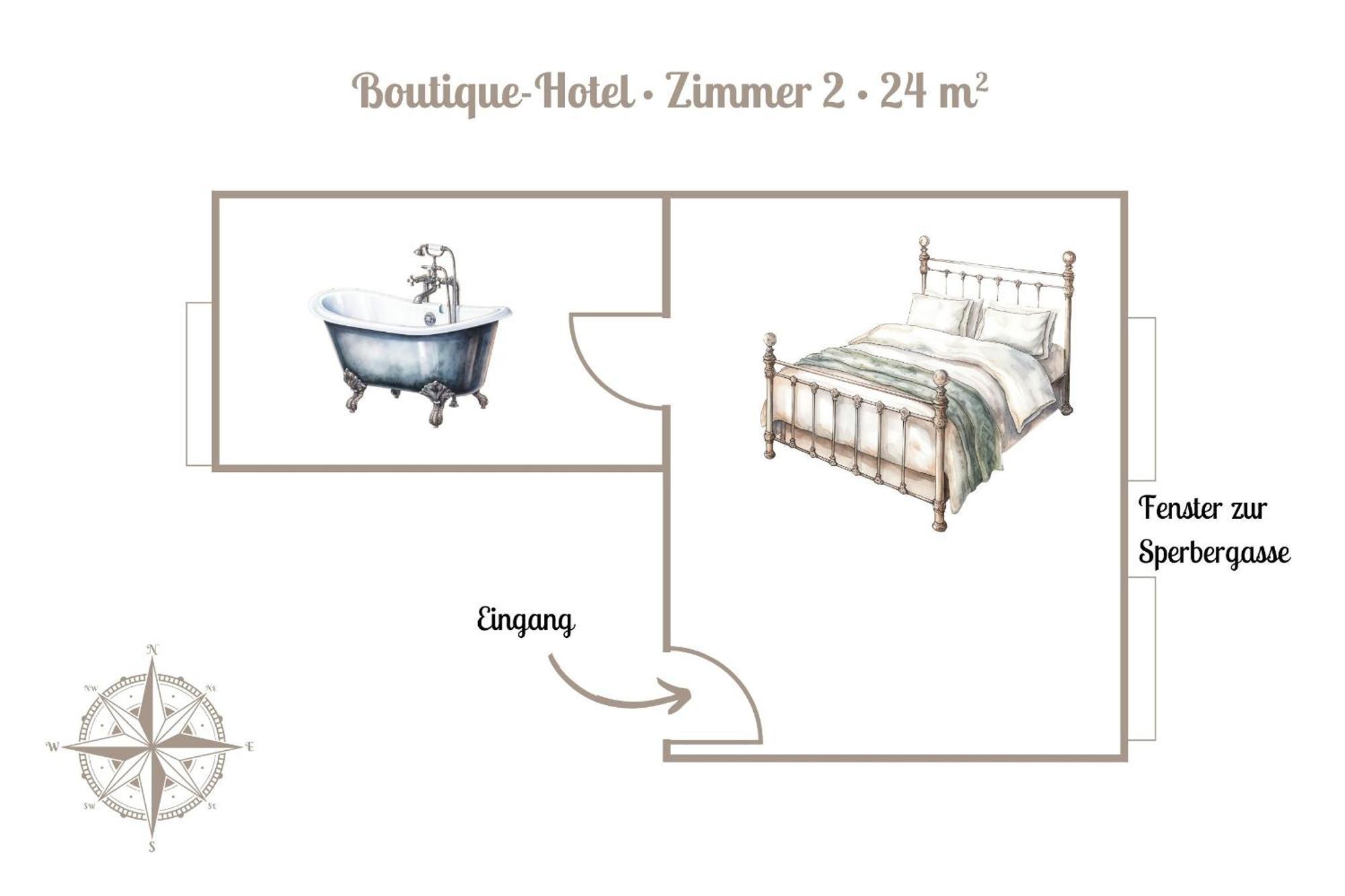Boutique-Hotel Im Sternenhof 그로스카를바흐 객실 사진